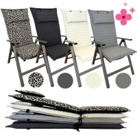 Coussins Exclusifs pour Chaises de Jardin à Haut...