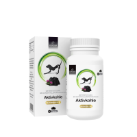 Activated Charcoal with Milk Thistle for Dogs and Cats -...