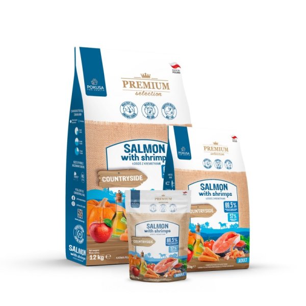 Salmon with Shrimp - Grain-Free Dry Dog Food