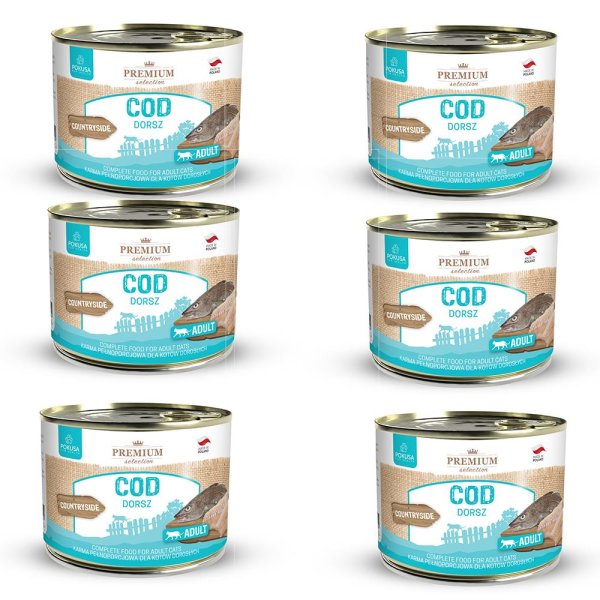 Premium Selection Cod - Wet Food for Cats