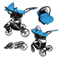 Lux4Kids Allviox Pram Set – 3-in-1 Design, Safety & Comfort